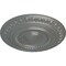 Ekena Millwork Artis Ceiling Medallion (Fits Canopies up to 6 7/8"), Hand-Painted Silver, 15 3/4"OD x 1 3/8"P CM15ARSLS - alternate 2